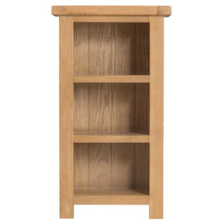 Coburn Oak Narrow Bookcase