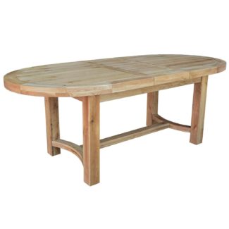 Cathedral Oak Oval 1800mm Extending Table