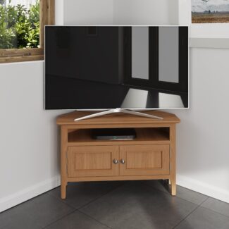 Alton Oak Corner TV Unit