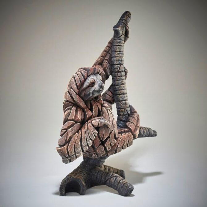 Pine and Oak Edge Sculpture Sloth