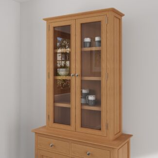 Alton Oak Small Illuminated Dresser Top