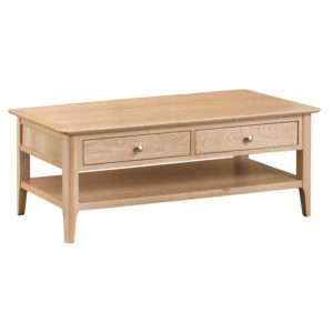 Alton Oak Large Coffee Table with Drawers
