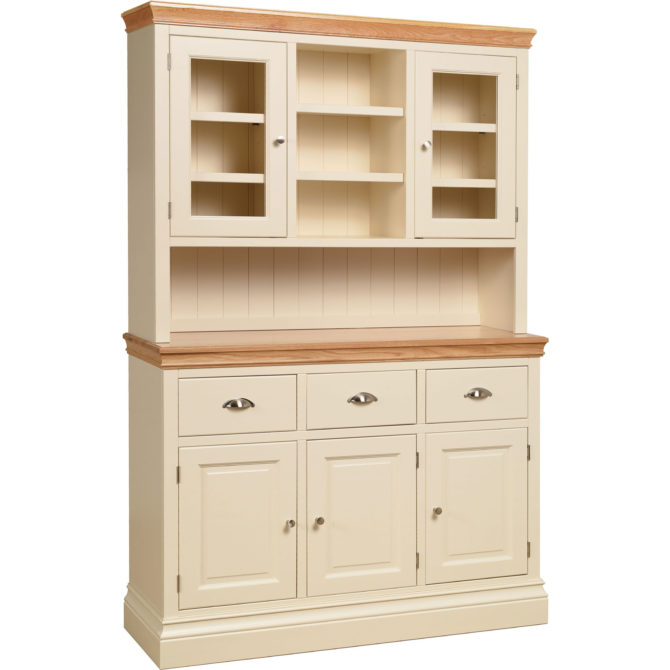 Coral Painted Glazed Dresser Top 