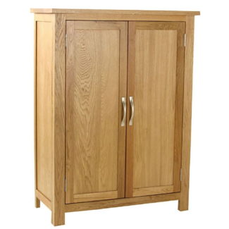 Pine and Oak Classic Oak 2 Door Cupboard