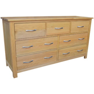 Pine and Oak Classic Oak 3 Over 4 Chest of Drawers