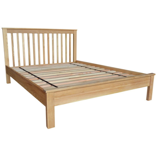 Pine and Oak Classic Oak 3Ft Bed