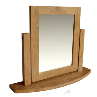 Classic Oak Dressing Table Mirror