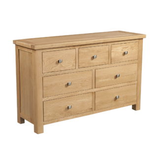Dorchester Oak 3 Over 4 Chest of Drawers