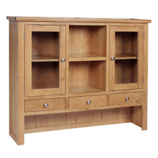 Pine and Oak Dorchester Oak Large Dresser Top (For DCH052)
