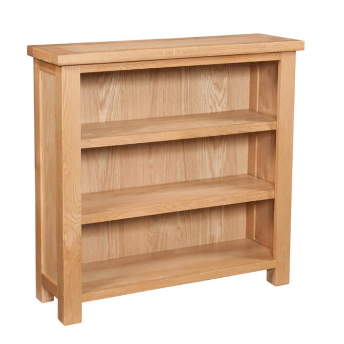 Pine and Oak Dorchester Oak 3Ft Bookcase