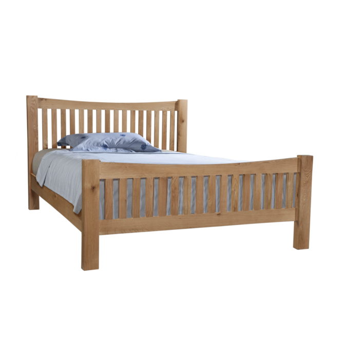 Dorchester Oak 4Ft6inches  Bed 
