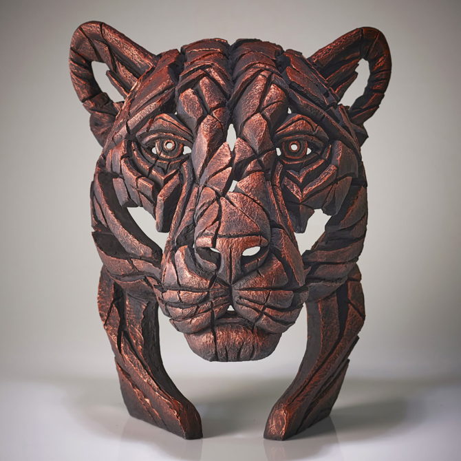 Panther Bust - Jungle Flame 