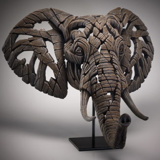 African Elephant Bust