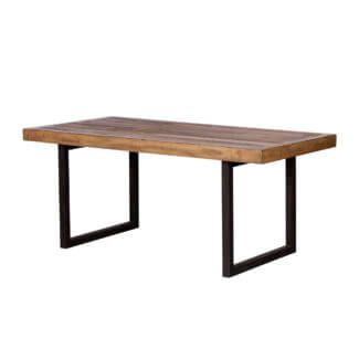 Pine and Oak Dakota Reclaimed Wood 1800mm Dining Table