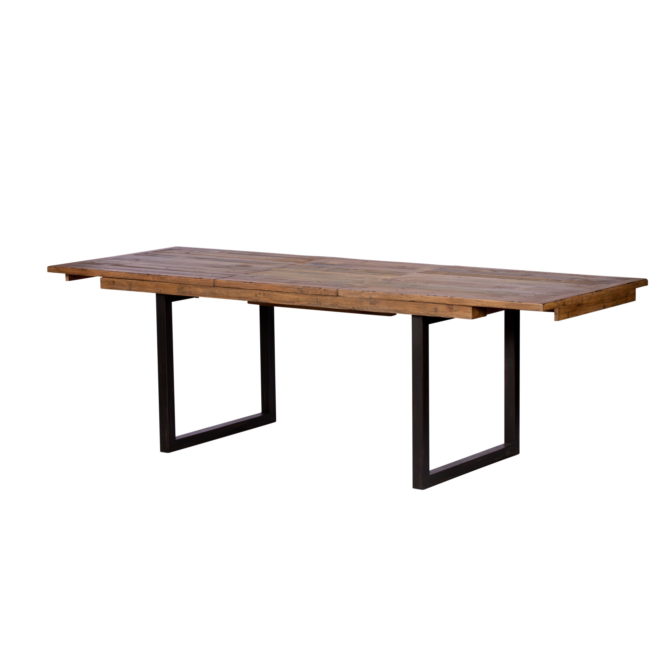 Pine and Oak Dakota Reclaimed 1800mm-2400mm Ext Table
