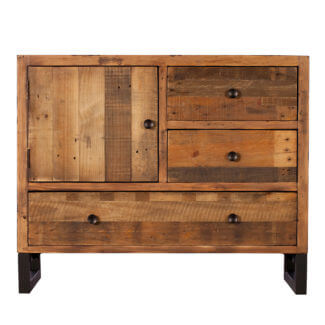 Dakota Reclaimed Wood Narrow Sideboard