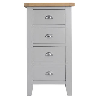 Meon Painted 4 Drawer Narrow Chest 