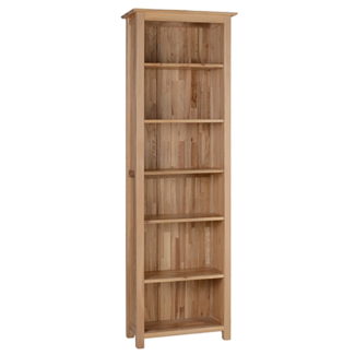 Thame Oak 6Ft, Narrow Bookcase 