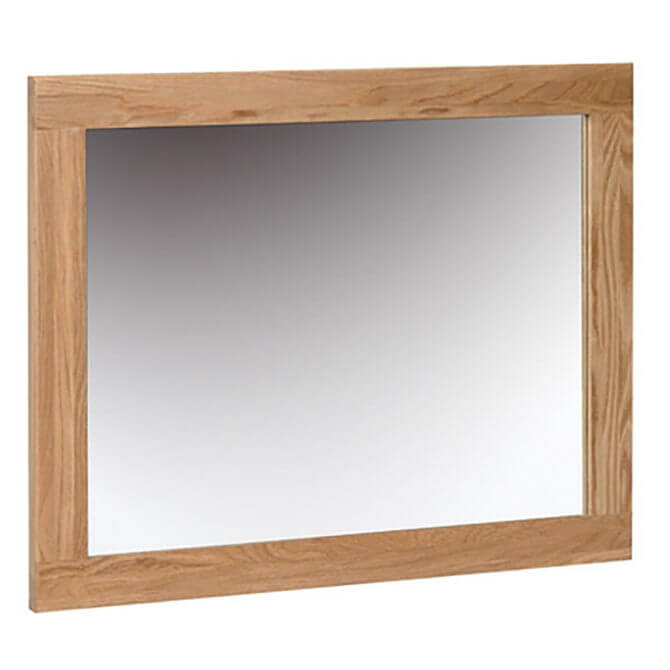 Pine and Oak Thame Oak 750mm Wall Mirror