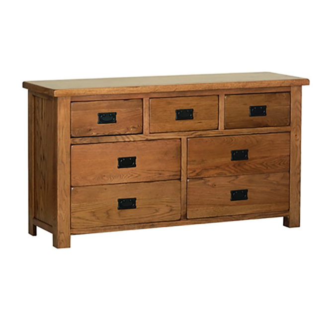 Arbour Oak 3 Over 4 Chest of Drawers 