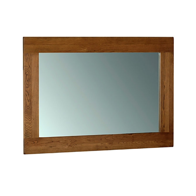 Arbour Oak Wall Mirror 1300x900mm 