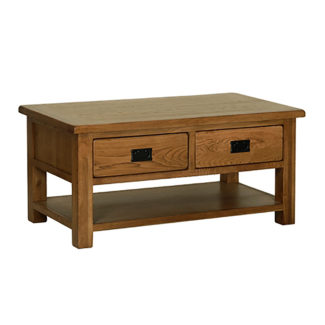 Arbour Oak 2 Drawer Coffee Table 