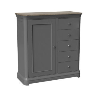 Storm Painted 5 Drawer Gents Chest
