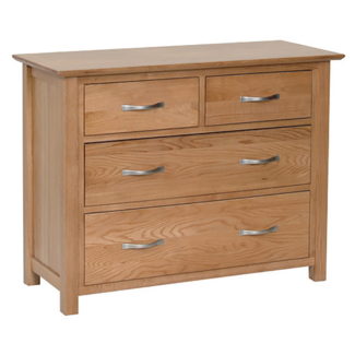 Thame Oak 2 Over 2 Chest of Drawers