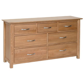 Thame Oak 3 Over 4 Chest of Drawers