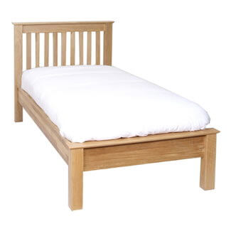 Thame Oak 3Ft Low Foot End Bed