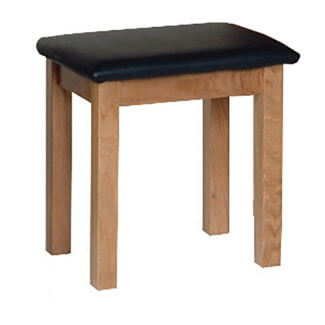 Pine and Oak Thame Oak Dressing Table Stool