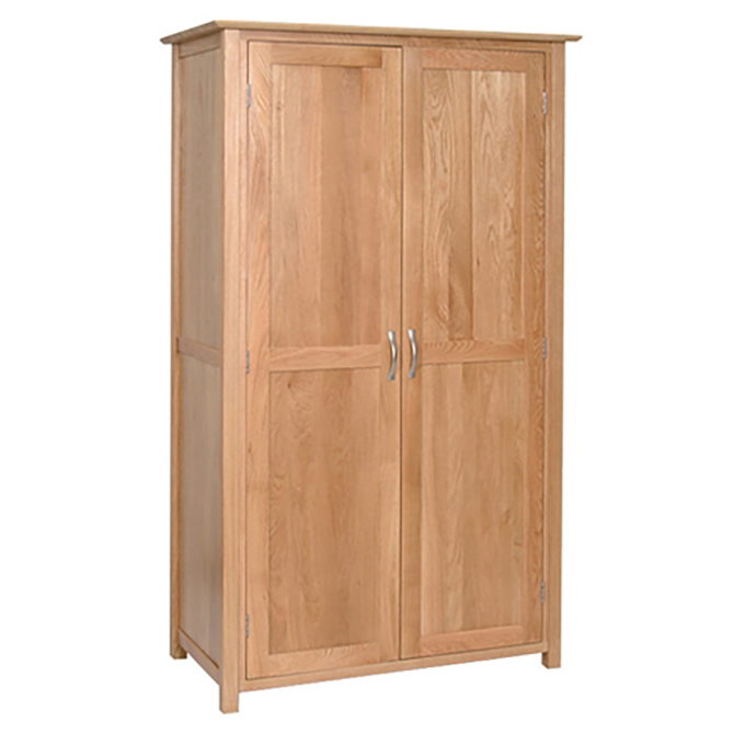 Thame Oak 2 Door Full Hang Wardrobe 