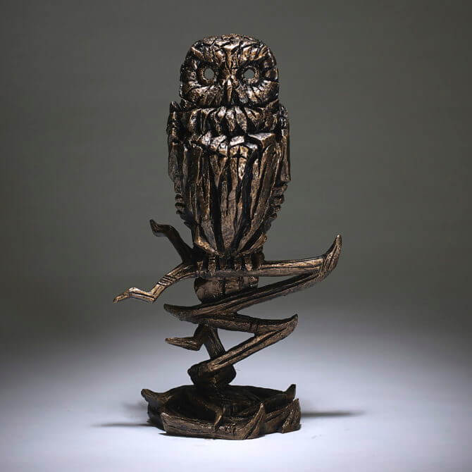 Pine and Oak Owl - Golden