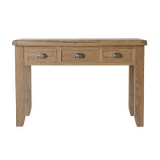 Holburn Oak 3 Drawer Dressing Table