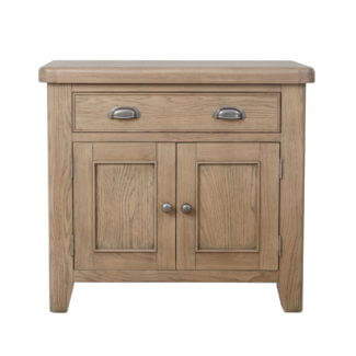 Holburn Oak 1 Drawer, 2 Door Sideboard