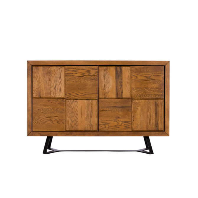 Pine and Oak Urban Oak Camden Narrow Sideboard