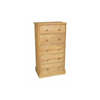 Cottage Pine 24inches  5 Drawer Chest