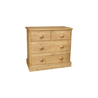 Cottage Pine 30inches  2 Over 2 Chest of Drawers