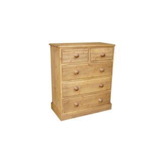Cottage Pine 30inches  2 Over 3 Chest of Drawers 