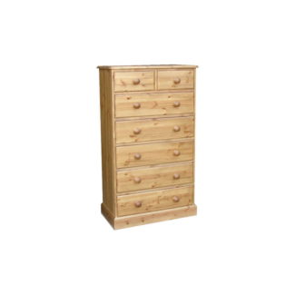 Cottage Pine 30inches  2 Over 5 Chest of Drawers