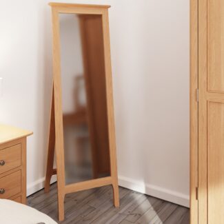Alton Oak Cheval Mirror