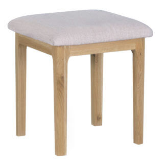 Alton Oak Dressing Table Stool