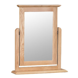 Alton Oak Trinket Mirror