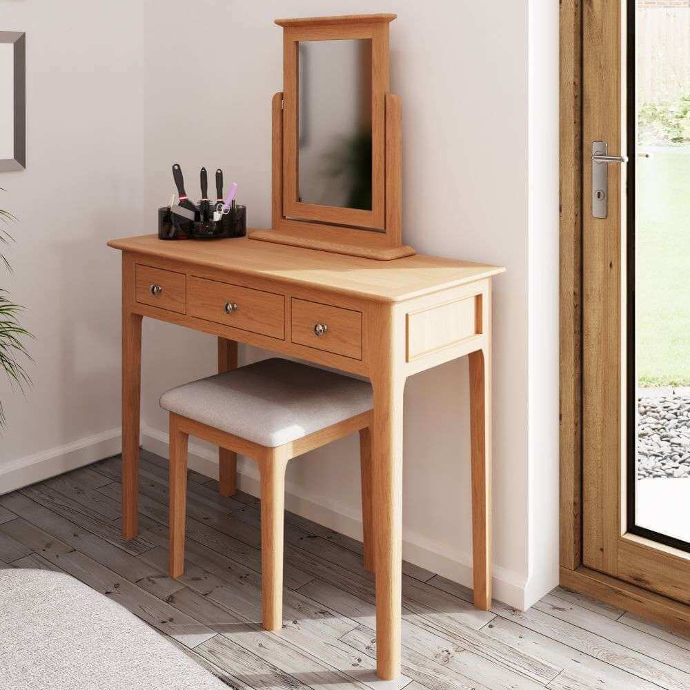 Alton Oak dressing table Pine and Oak