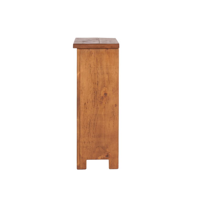 Rustic Plank 3'x 2' Adjustable Bookcase 