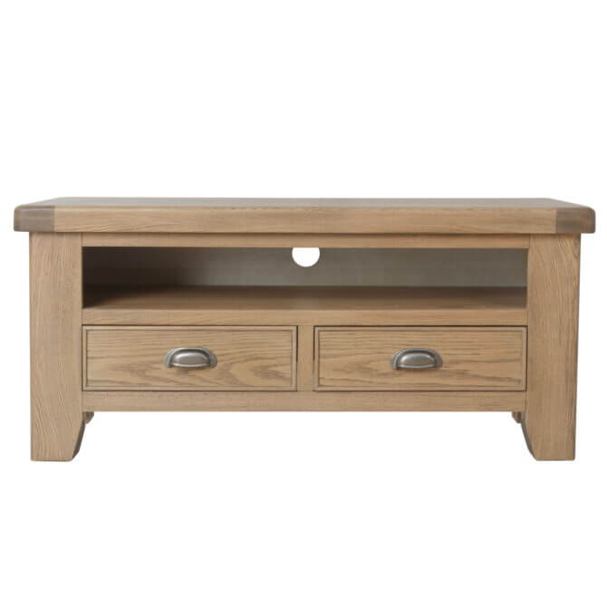 Pine and Oak Holburn Oak Standard TV unit