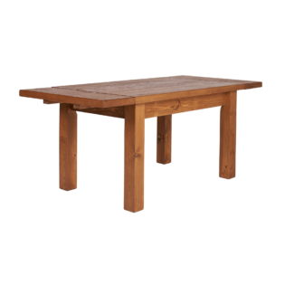 Rustic Plank 4Ft6inches , 3 Plank Extending Table