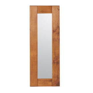 Rustic Plank Mirror, 48inches x 12inches  Glass Size