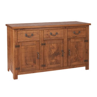 Rustic Plank 3 Door, 3 Drawer Sideboard