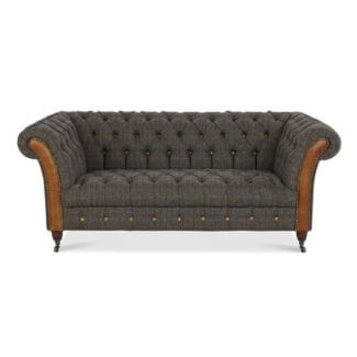 Pine and Oak Bretby Chesterfield 2 Seater